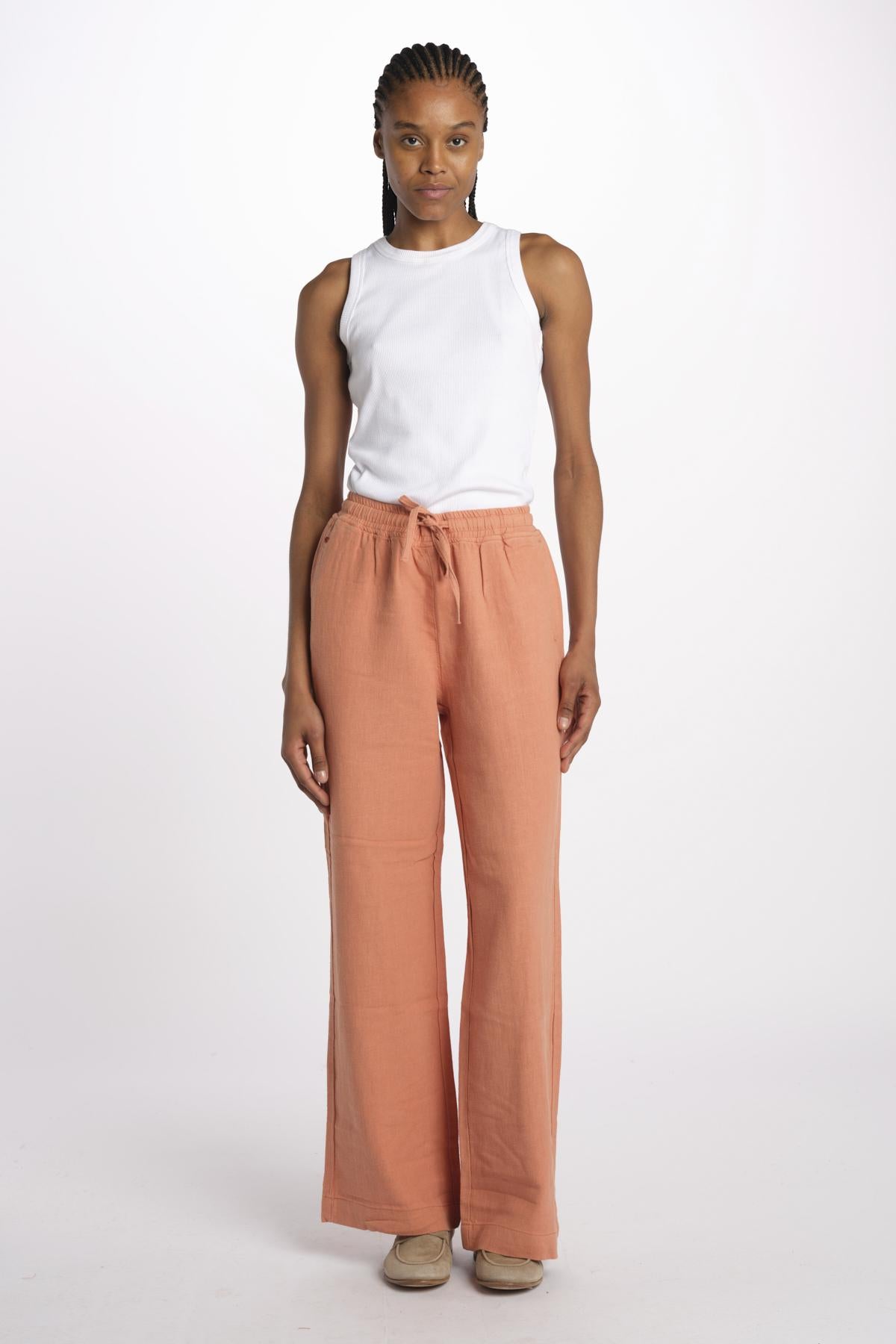 FRANCINE PANTALONE COULISSE LL 99 W by fam. FRANCINE SAND fam 
