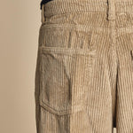 pantalone in velluto cropped ZELDA TOFEE true avenue 