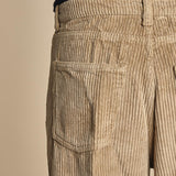 pantalone in velluto cropped ZELDA TOFEE true avenue 