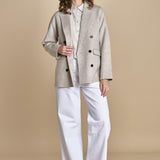 VATI blazer double BEVN552 NATURAL hartford 