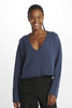 Oversized V-neck sweater