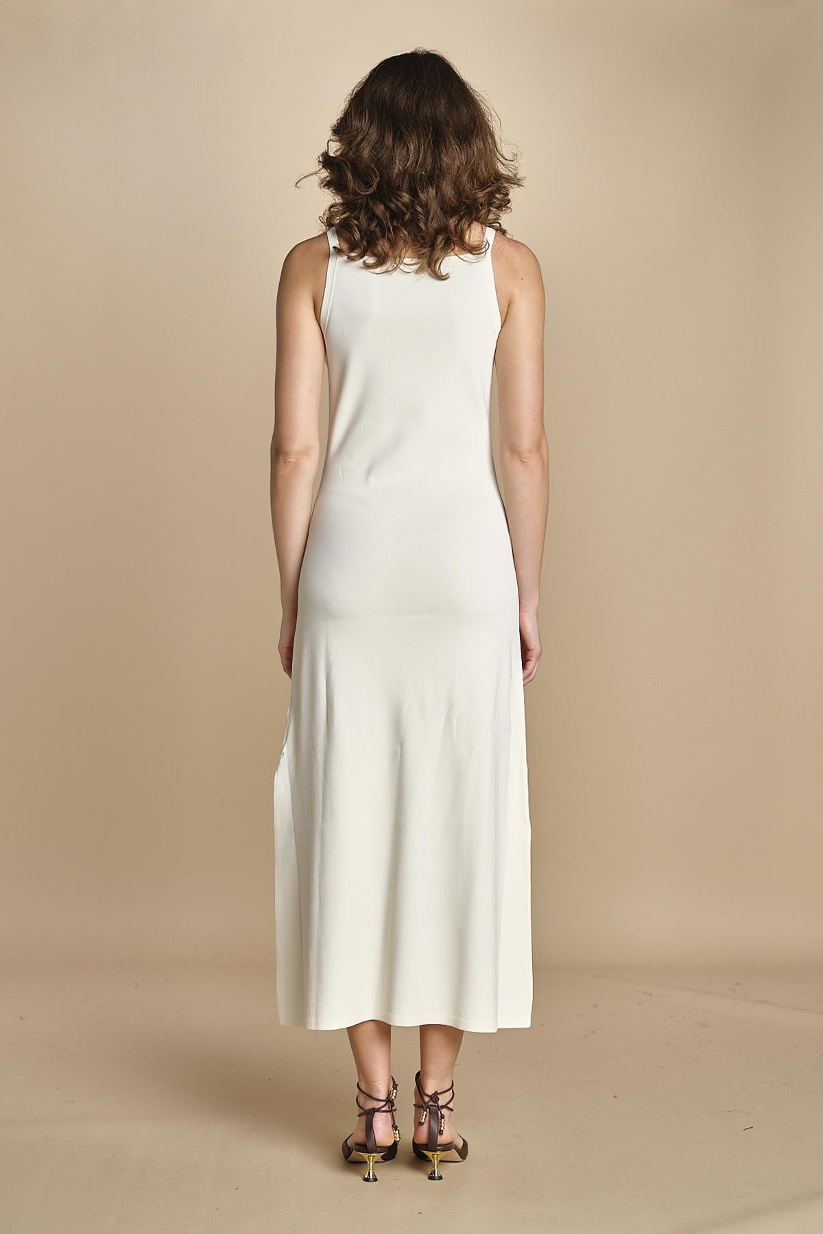 abito in maglia DRESS FULL  JF009246 0045 IVORY joseph 
