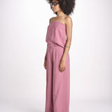 pantalone in lino con pinces DEANA ROSE ba&sh 