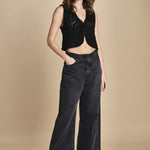 gilet in maglia GILES NOIR ba&sh 