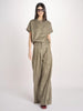 pantalone in lino con pinces
