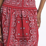 BANDANA SKIRT BANDANA SKIRT RED orsina 