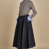 gonna a ruota in denim SISSI MJD406_MR0710 BLUE JEANS WBK jejia 