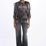 Camicia ranches stampa bicolore ANGELA BLEUNUIT ba&sh 
