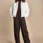 bomber in ecopelliccia BWSEWARDF5 WHITE bombers original 