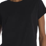 T-shirt girocollo m/c basic WSCT20 DEPP BLACK merz b 