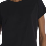 T-shirt girocollo m/c basic WSCT20 DEPP BLACK merz b 