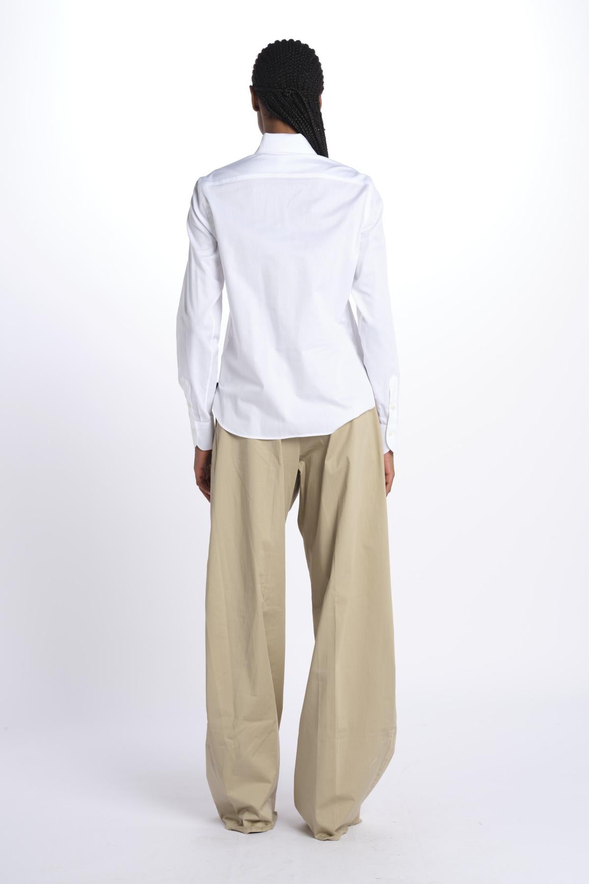MOD.19 camicia ml cotone MOD.19 BIANCO milaura 