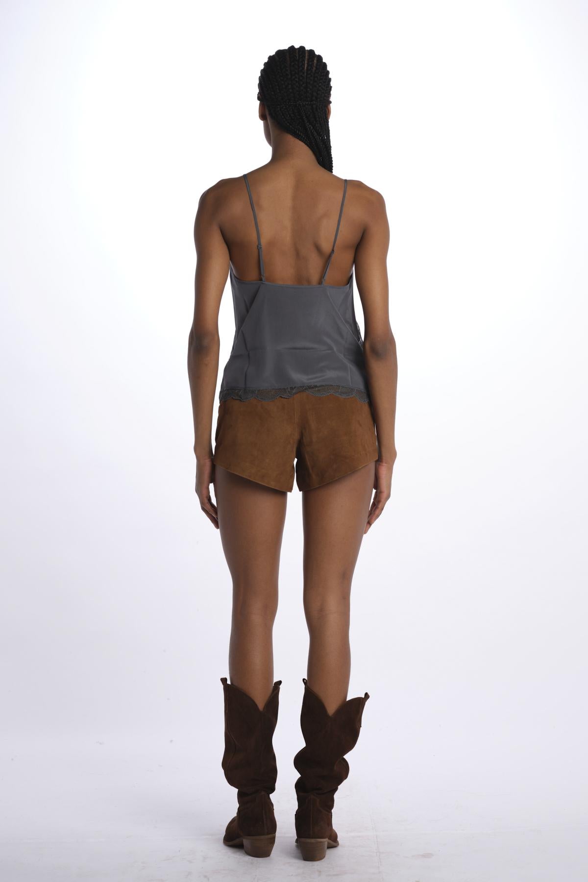 Top pizzo WWCR01258 VERTDEGRIS zadig & voltaire 