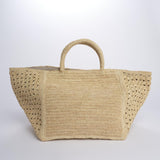 MIZO borsa shopping con fiori ricamati 01BG535 ECRU bagatelle france 