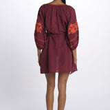 benaras soleil BE24877ATUNBURGUNDY
