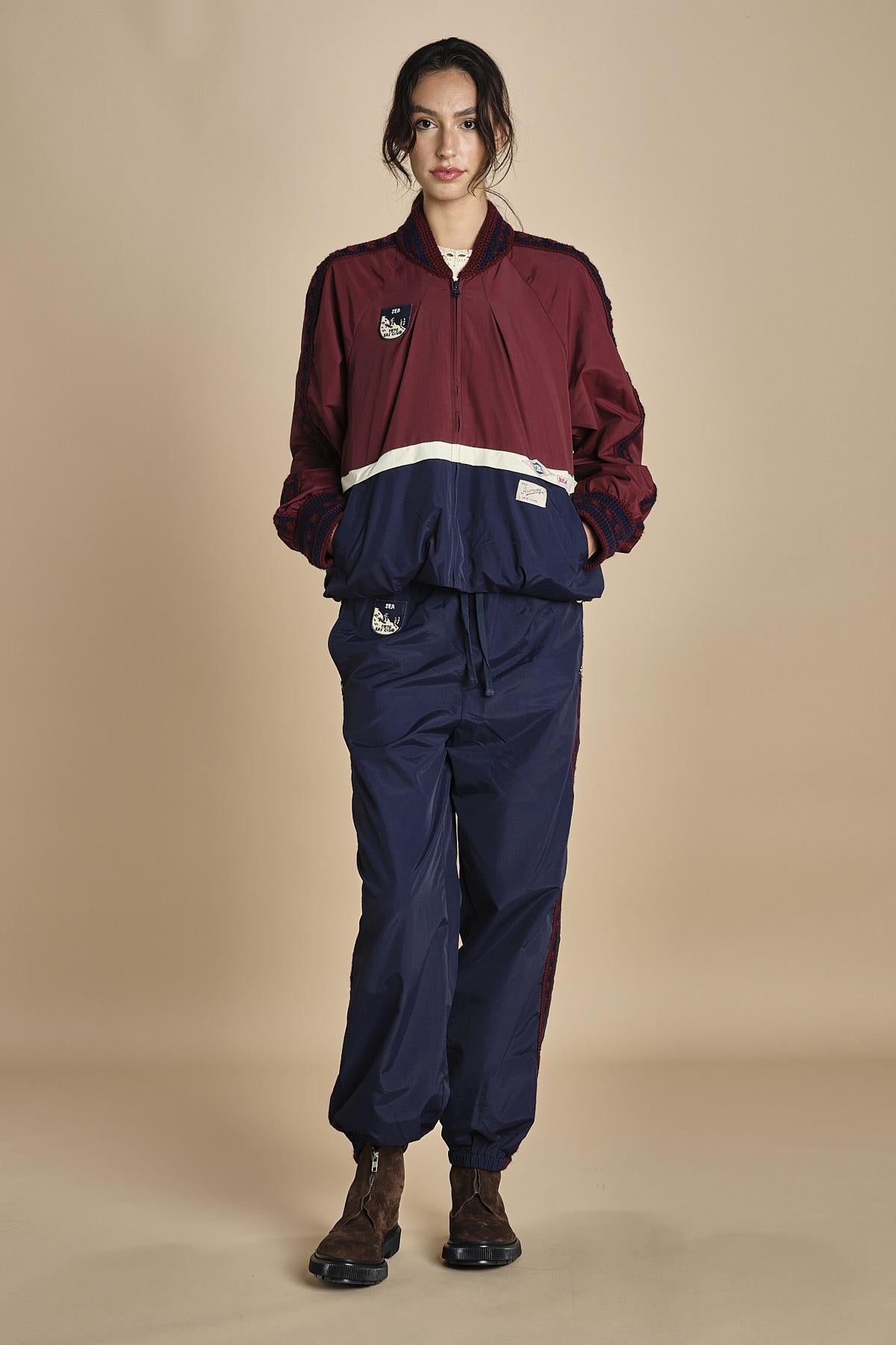 giacca in nylont bicolore MIRA 057 MULTI sea ny 