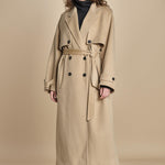 trench double lungo over COLETTE ANN IO111143 CAMMELLO ivy oak 