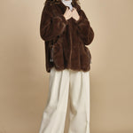 parka ecofur. SELENA MARON giovanni paris 