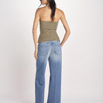 top bustier in cotone 41360-400 MILITY 88 federica tosi 