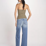 top bustier in cotone 41360-400 MILITY 88 federica tosi 