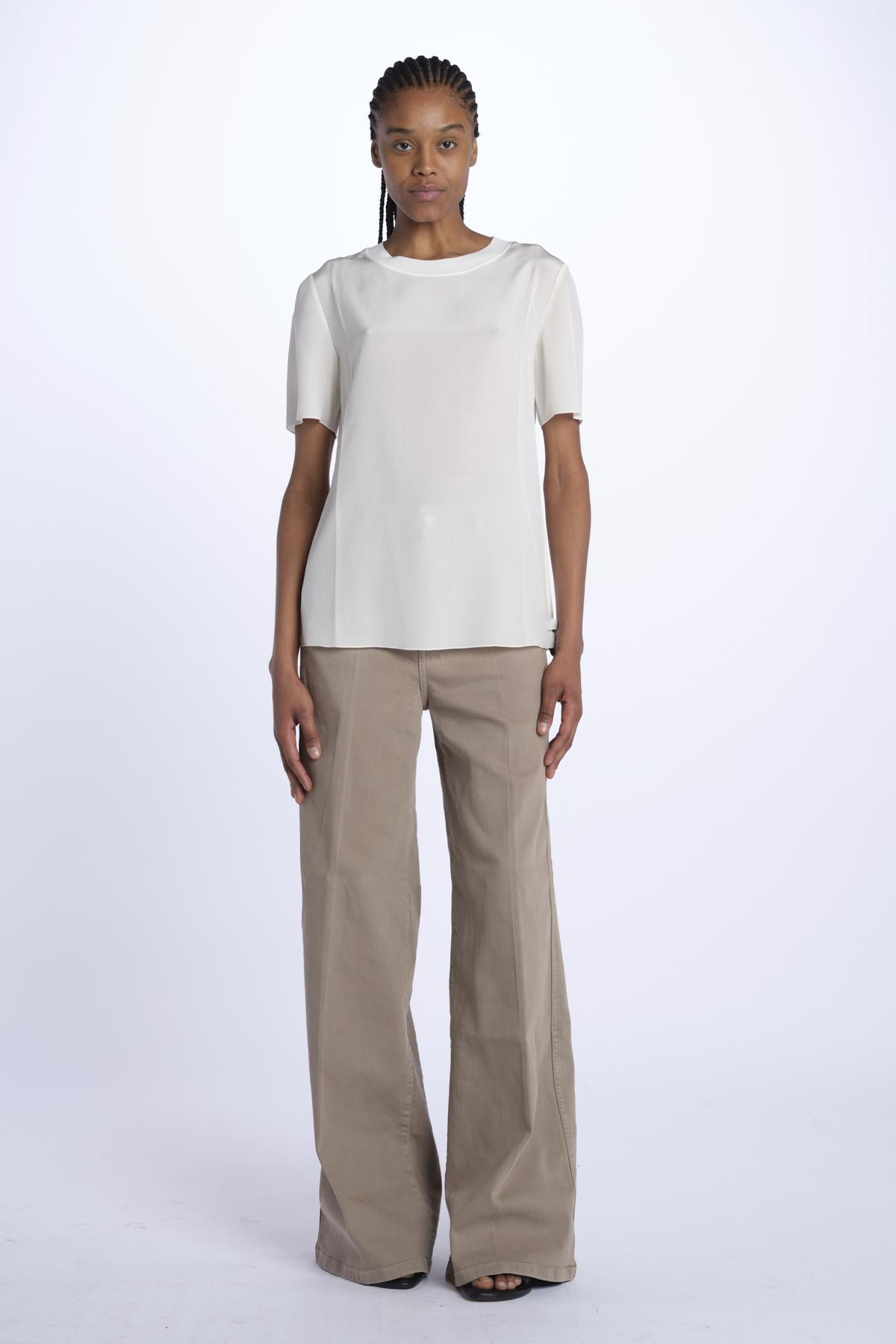 RUBIN seta bordo maglia JF005849 IVORY joseph 
