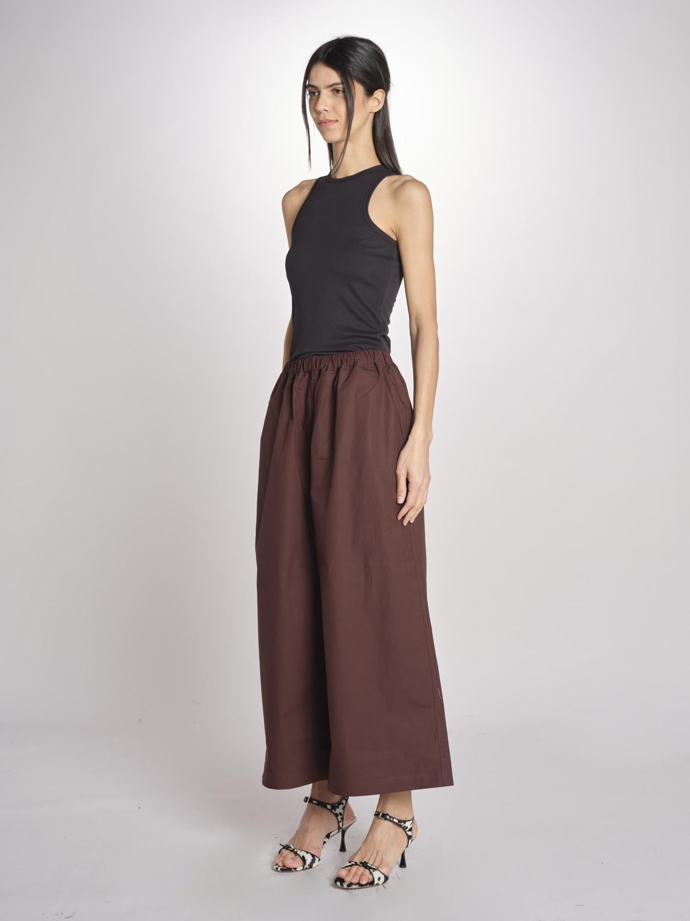 Pantalone con coulisse PARANA CACAO sofie d'hoore 