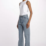 PAOLA jeans straight long by fam. PAOLA BLUE fam 