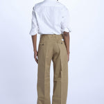 Pantalone NADIA co/ stretch NADIA NAC120 P01 CAMEL nine in the morning 