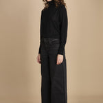 denim vita alta palazzo HR WIDE LEG 0039B 0000 levi's 
