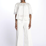 Camicia m/c con nastri 329127 OFFWHITE farm rio 