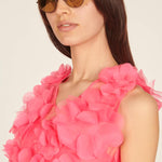 Top Fiori Applicati SS2149 NEONPINK paskal 
