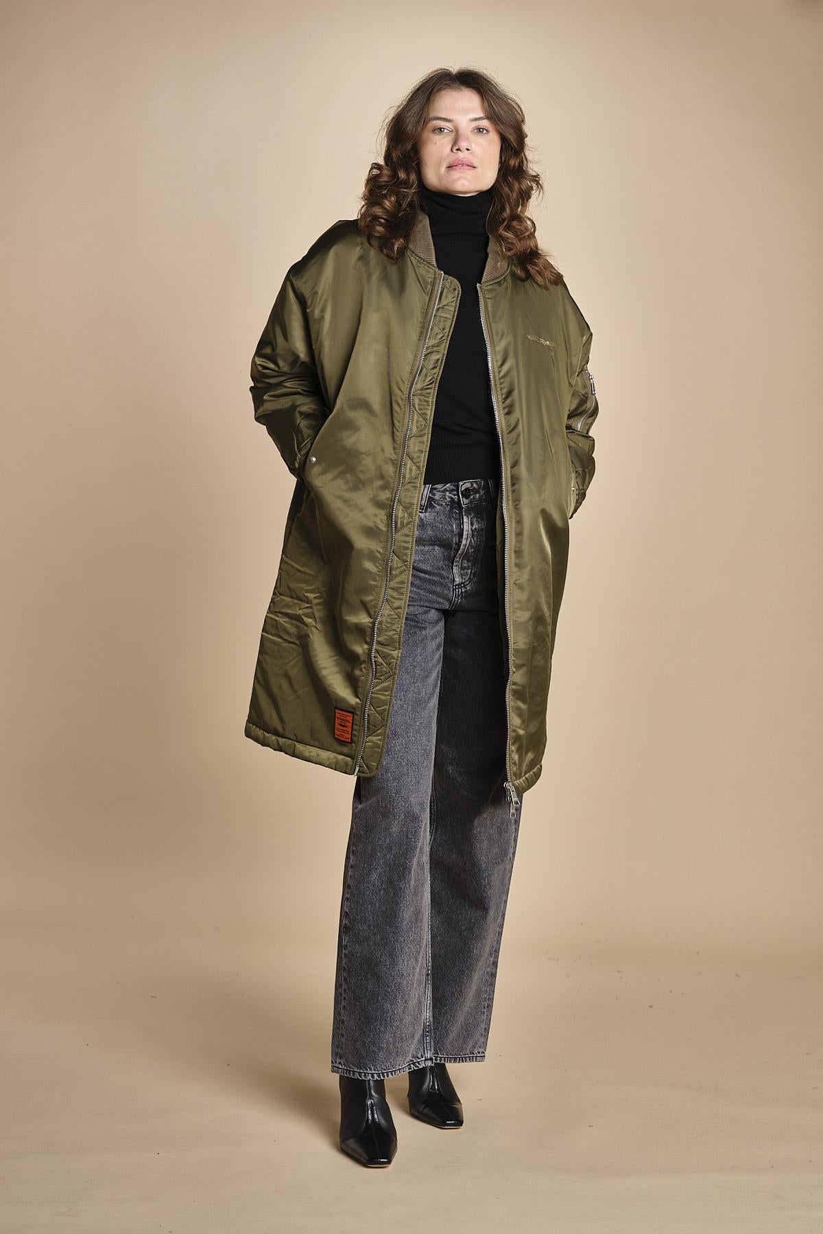 bomber lungo original unisex BMMAN205FS KAKI bombers original 