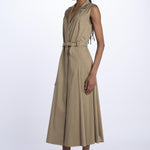 TARANTO chemisier s/m TARANTO BEIGE crida 