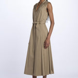 TARANTO chemisier s/m TARANTO BEIGE crida 