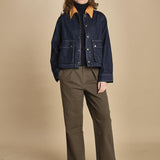 pantalone militare. B098966 DUSTY MOSS the GREAT 