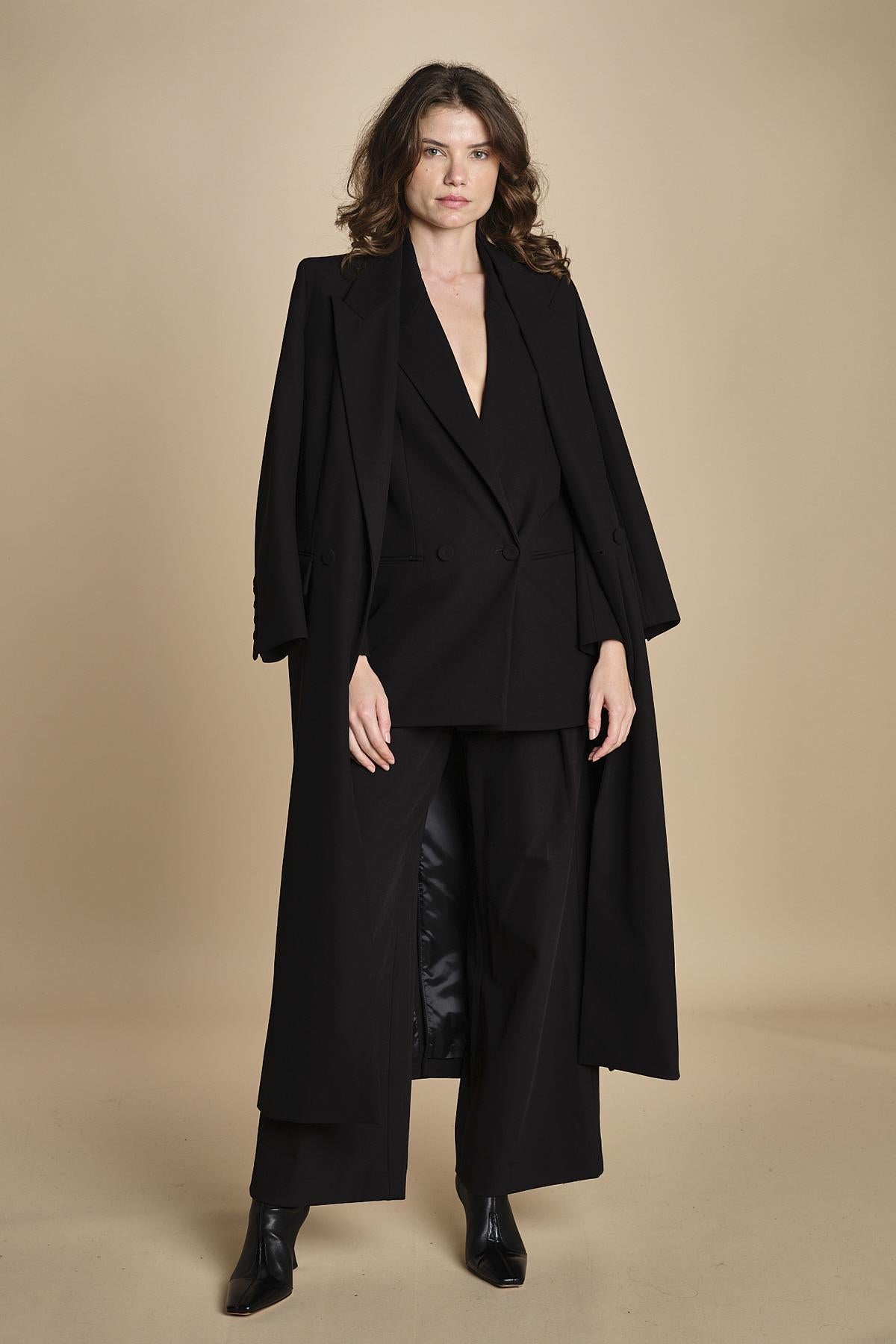 giacca smoking JIL IO1100X9048 BK999 ivy oak 