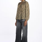 CAPUCINE blusa punto smoke CAPUCINE ECRU ba&sh 