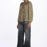CAPUCINE blusa punto smoke CAPUCINE ECRU ba&sh 