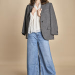 camicia con rouches NILS ECRU ba&sh 