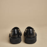 mocassino traforato 203 BLACK adieu 