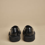 mocassino traforato 203 BLACK adieu 