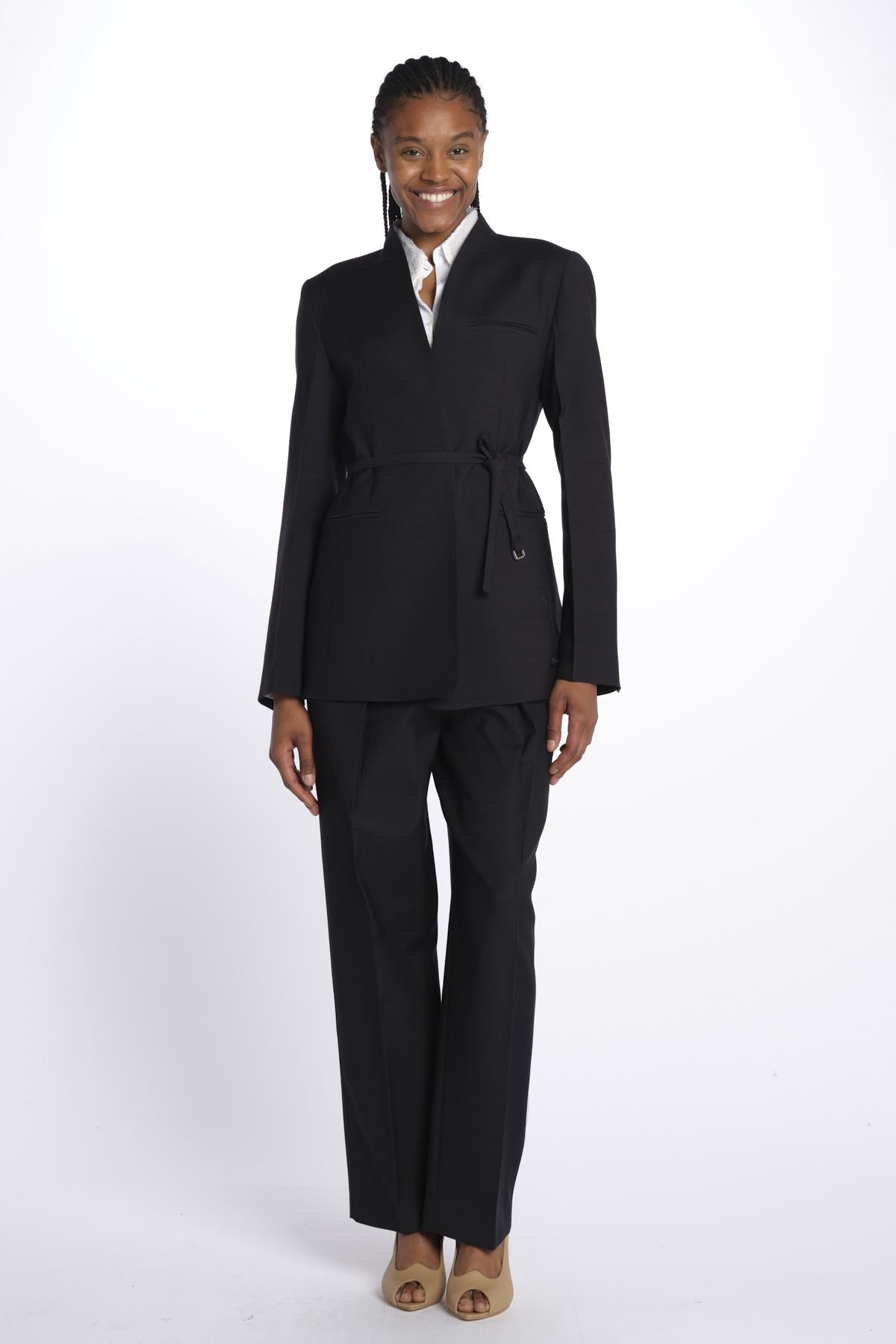 Blazer senza revere 142504 BLACK lvir 