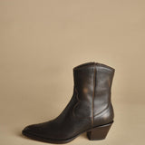 stivaletto texano. B10191ETRUVT-DC 11 NOCE T.MORO buttero 