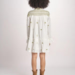 miniabito manica lunga NOUVEAU DRESS PAPYRUS.CALLA GREEN scarlett poppies 