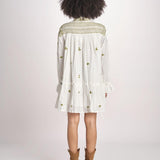 miniabito manica lunga NOUVEAU DRESS PAPYRUS.CALLA GREEN scarlett poppies 