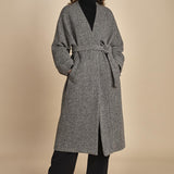 cappotto spinato con sciarpa ZENICA  2525016042600 002 weekend maxmara 
