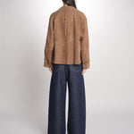 caban doppiopetto foderata in pelle scamosciata SOSPIRO 2615441011600 001 weekend maxmara 