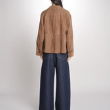 caban doppiopetto foderata in pelle scamosciata SOSPIRO 2615441011600 001 weekend maxmara 