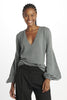 Puff sleeve sweater