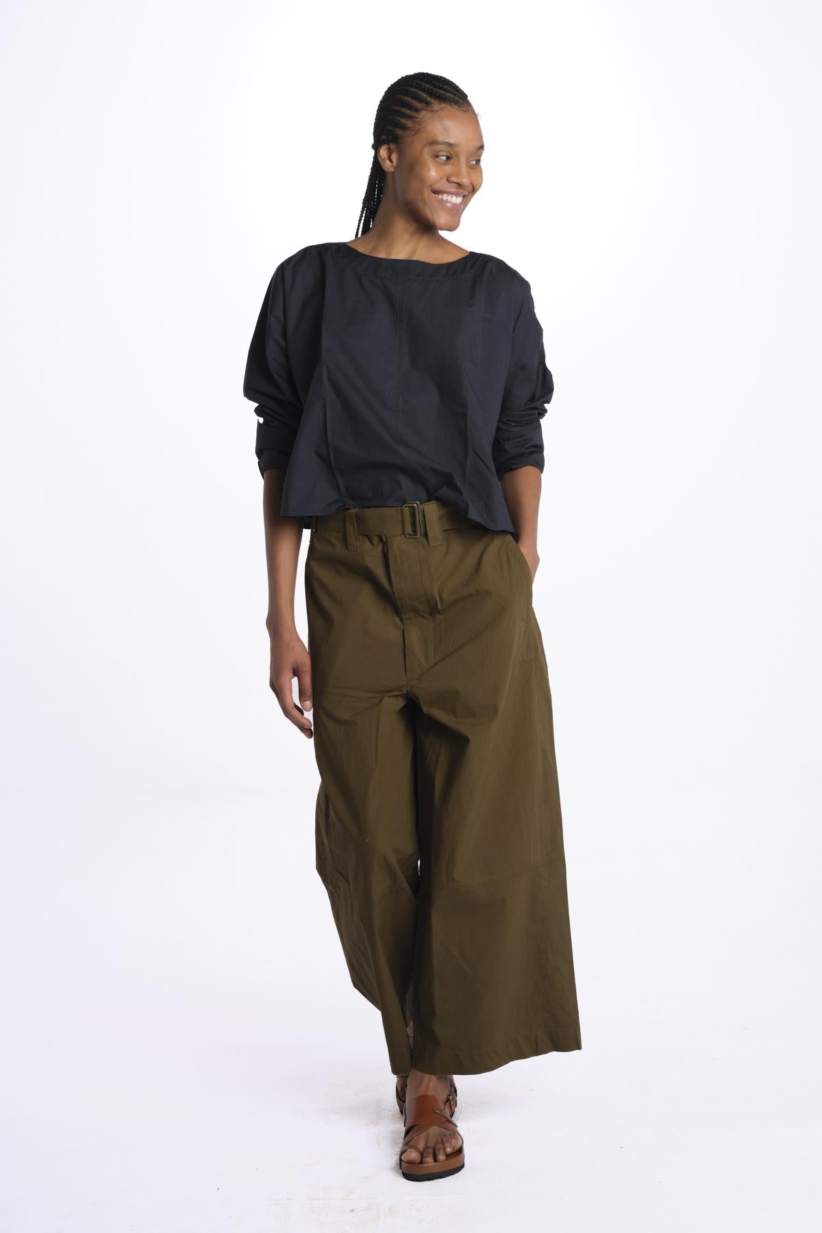 DUBLIN pantalone cotone con cucitura PAN1619DUBLIN KAK0125S soeur 